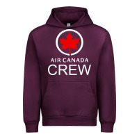 Mauve Wine aviation air canada crew Urban Hoodie - artisFamous