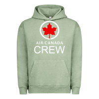 Pigment Oil Green aviation air canada crew Urban Hoodie - artisFamous