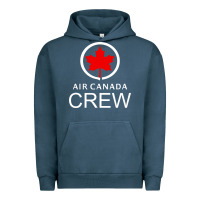 Pigment Midnight Navy aviation air canada crew Urban Hoodie - artisFamous