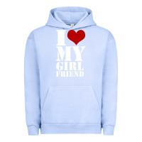 Pigment Grape Ice i heart my girlfriend shirt Urban Hoodie - artisFamous