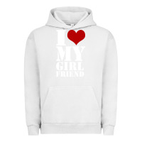 Pigment Lunar Rock i heart my girlfriend shirt Urban Hoodie - artisFamous