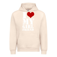 Sandshell i heart my girlfriend shirt Urban Hoodie - artisFamous