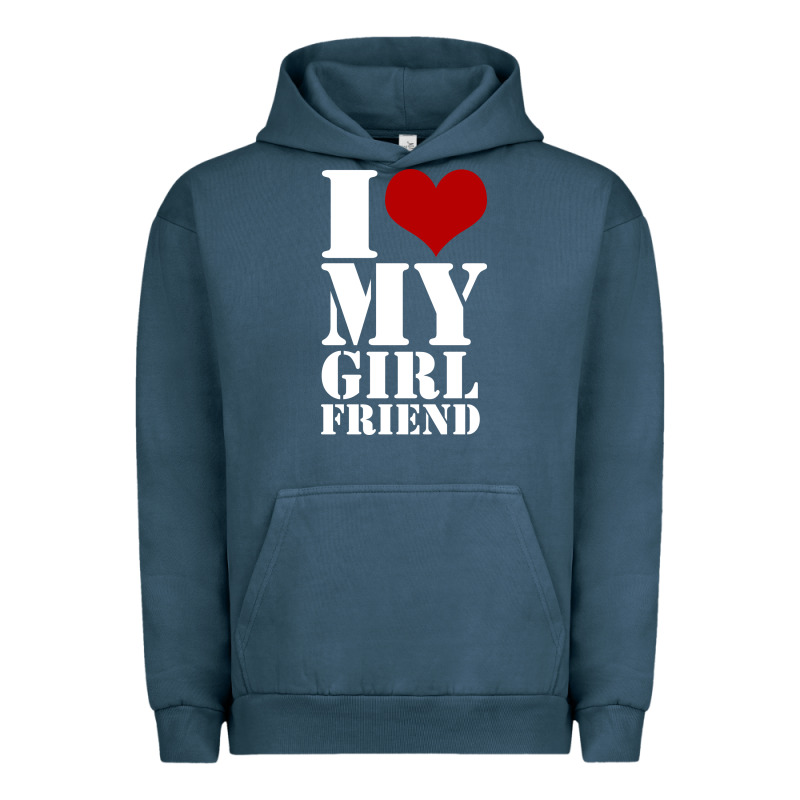 I Heart My Girlfriend Shirt Urban Hoodie by artisFamous | Teevron