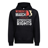 Black women’s march for reproductive rights pro choice feminist, women’s Urban Hoodie - artisFamous