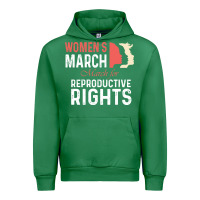 Emerald women’s march for reproductive rights pro choice feminist, women’s Urban Hoodie - artisFamous