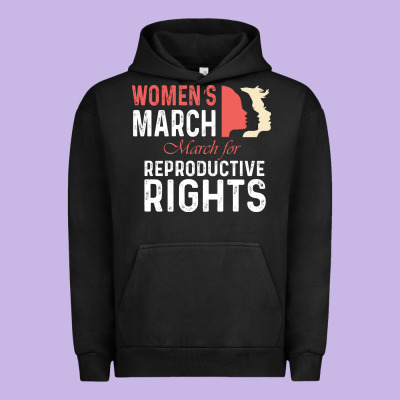 Women’s March For Reproductive Rights Pro Choice Feminist, Women’s Urban Hoodie Designed By Artisfamous