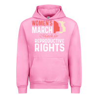 Fuchsia Pink women’s march for reproductive rights pro choice feminist, women’s Urban Hoodie - artisFamous