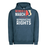 Pigment Midnight Navy women’s march for reproductive rights pro choice feminist, women’s Urban Hoodie - artisFamous