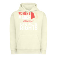 Pigment Pistachio women’s march for reproductive rights pro choice feminist, women’s Urban Hoodie - artisFamous