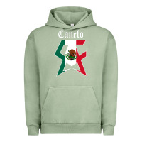 Pigment Oil Green canelo alvarez Urban Hoodie - artisFamous