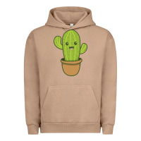 Pigment Burro happy cactus hug me please Urban Hoodie - artisFamous