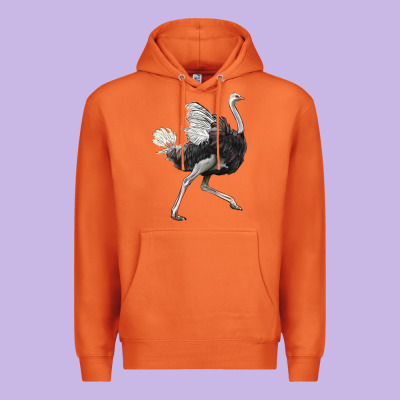 Ostrich Premium Hoodie Designed By Lillyallendesigns
