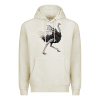 Oatmeal Heather Ostrich Premium Hoodie - LillyAllenDesigns