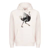 Pale Pink Ostrich Premium Hoodie - LillyAllenDesigns