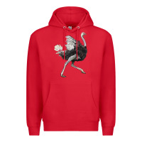 Red Ostrich Premium Hoodie - LillyAllenDesigns