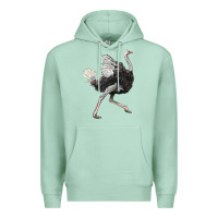Seafoam Ostrich Premium Hoodie - LillyAllenDesigns