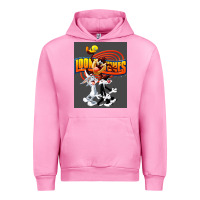Fuchsia Pink cartoon Urban Hoodie - artisFamous