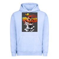 Pigment Grape Ice cartoon Urban Hoodie - artisFamous