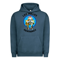Pigment Midnight Navy los pollos hermanos classic Urban Hoodie - artisFamous