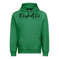 Emerald it is what it is Urban Hoodie - artisFamous