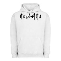 Pigment Lunar Rock it is what it is Urban Hoodie - artisFamous