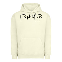 Pigment Pistachio it is what it is Urban Hoodie - artisFamous