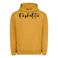Pigment Peanut Butter it is what it is Urban Hoodie - artisFamous
