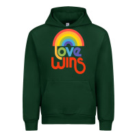 Forest Green love  classic Urban Hoodie - artisFamous
