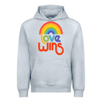 Heather Grey love  classic Urban Hoodie - artisFamous