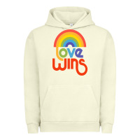 Pigment Pistachio love  classic Urban Hoodie - artisFamous