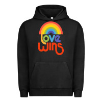 Pigment Black love  classic Urban Hoodie - artisFamous