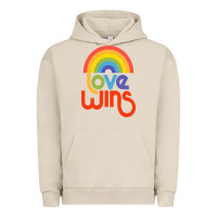 Pigment French Oak love  classic Urban Hoodie - artisFamous