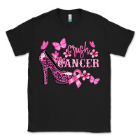 Black Crush Cancer with high heels Cancer Awareness Classic Tee - HowdyJamesFarm