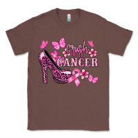 Chestnut Crush Cancer with high heels Cancer Awareness Classic Tee - HowdyJamesFarm