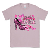 Lilac Crush Cancer with high heels Cancer Awareness Classic Tee - HowdyJamesFarm