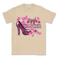 Mushroom Crush Cancer with high heels Cancer Awareness Classic Tee - HowdyJamesFarm