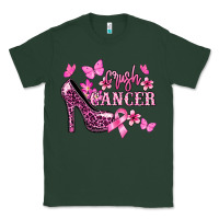 Sports Green Crush Cancer with high heels Cancer Awareness Classic Tee - HowdyJamesFarm