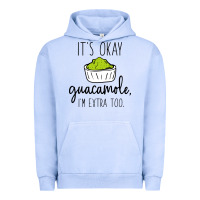 Pigment Grape Ice its okay guacamole im extra too Urban Hoodie - artisFamous