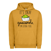 Pigment Peanut Butter its okay guacamole im extra too Urban Hoodie - artisFamous
