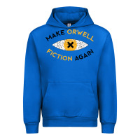 Cobalt make orwell fiction again Urban Hoodie - artisFamous
