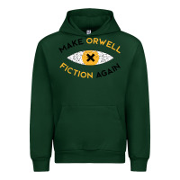 Forest Green make orwell fiction again Urban Hoodie - artisFamous
