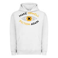 Pigment Lunar Rock make orwell fiction again Urban Hoodie - artisFamous