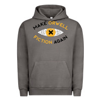 Pigment Tornado make orwell fiction again Urban Hoodie - artisFamous
