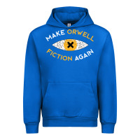 Cobalt make orwell fiction again Urban Hoodie - artisFamous