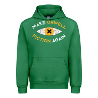 Emerald make orwell fiction again Urban Hoodie - artisFamous