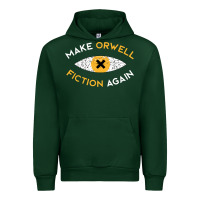 Forest Green make orwell fiction again Urban Hoodie - artisFamous