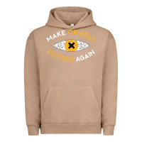 Pigment Burro make orwell fiction again Urban Hoodie - artisFamous