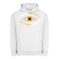 Pigment Lunar Rock make orwell fiction again Urban Hoodie - artisFamous