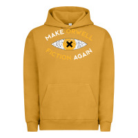 Pigment Peanut Butter make orwell fiction again Urban Hoodie - artisFamous