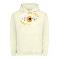 Pigment Pistachio make orwell fiction again Urban Hoodie - artisFamous